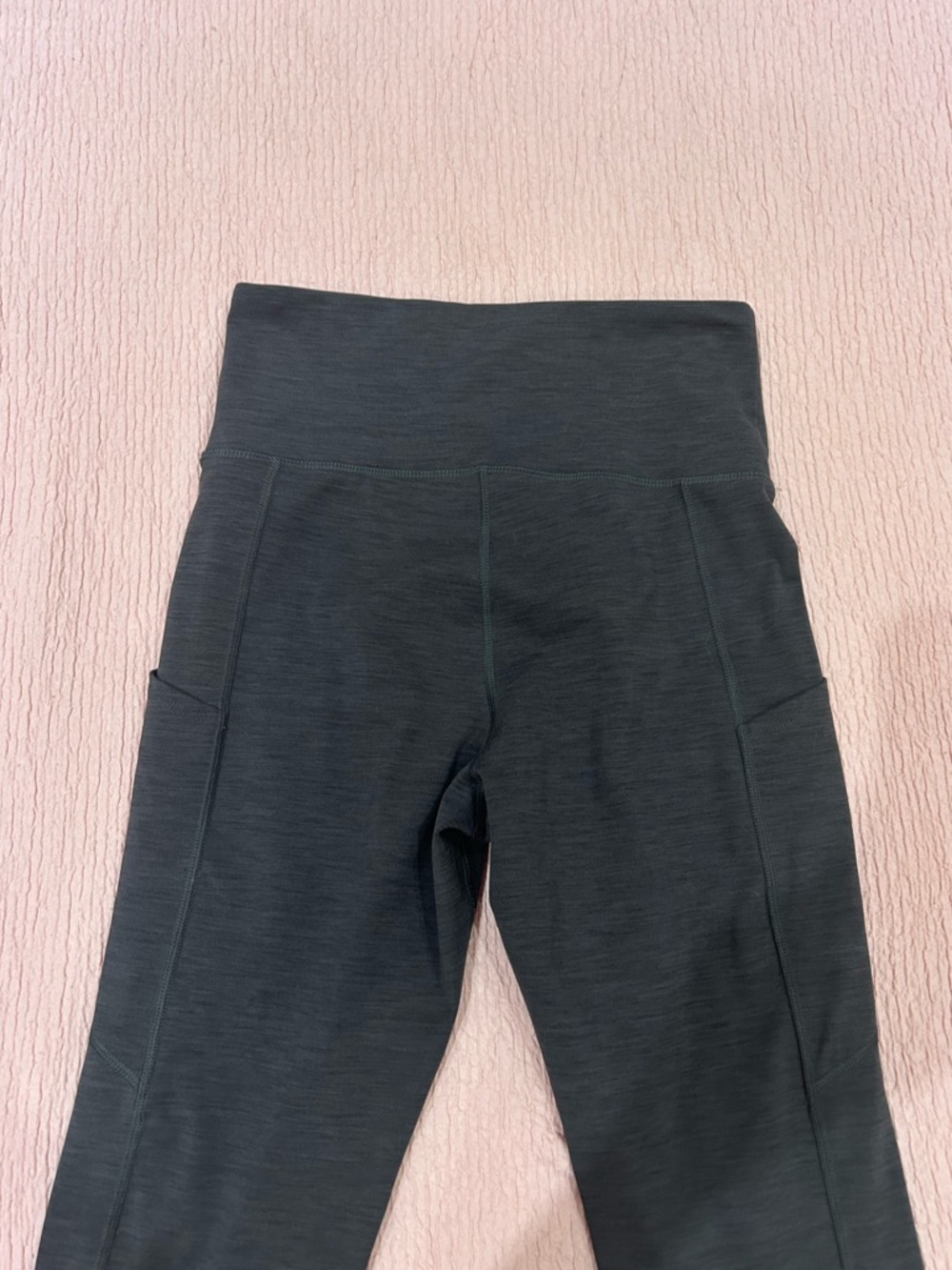 American Eagle High-Waist The Everything Pocket Gray Leggings, Size M - Picture 2 of 5